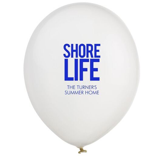 Shore Life Latex Balloons